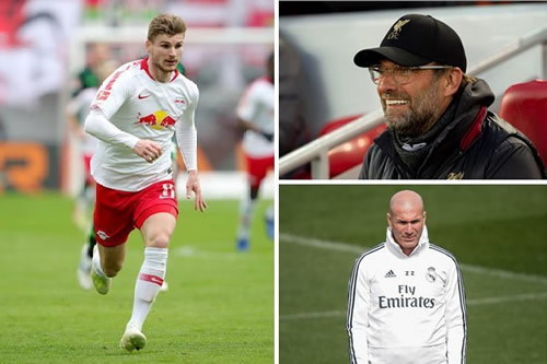 Liverpool and Real Madrid on red alert as RB Leipzig accept Timo Werner exit