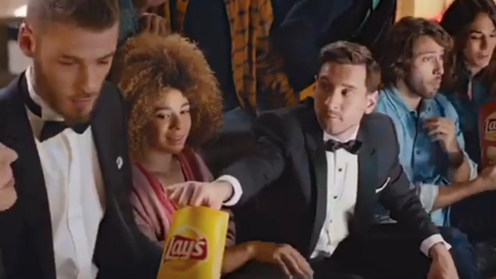 The 'Lays' Advert Broadcast During Half-Time Break Of Man Utd vs Barcelona Is So Ironic