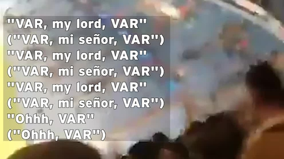 Tottenham fans come up with a song praising VAR