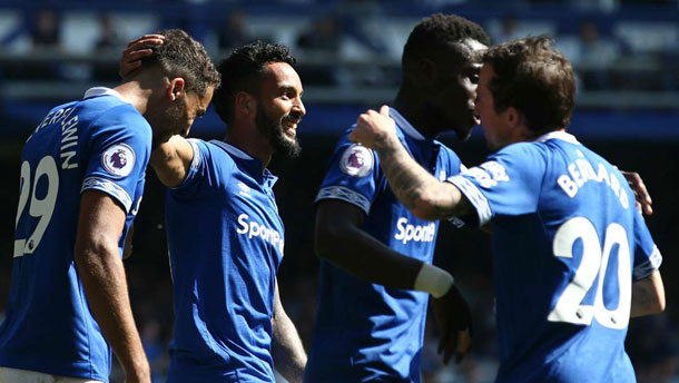 Everton 4 Manchester United 0: Toffees score biggest Premier League win over sorry Red Devils