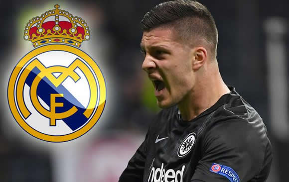 Real Madrid 'agree £51million signing of Frankfurt star Luka Jovic' to crush Chelsea’s hopes of deal