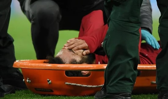 Mohamed Salah injury: Liverpool star STRETCHERED off vs Newcastle in worrying scenes