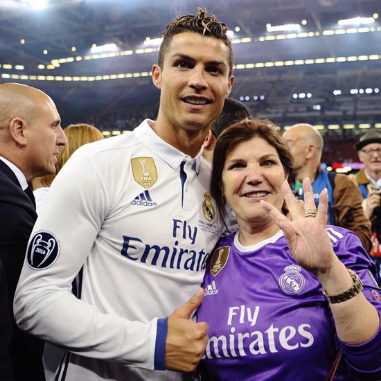 Cristiano Ronaldo's mum trolled for retweeting post claiming her son rescued Juventus from 20-year Serie A title drought