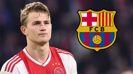 Barcelona close to deal for Ajax star De Ligt