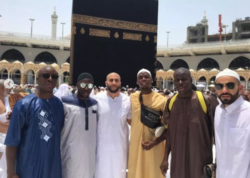 Man Utd star Paul Pogba marks Ramadan with annual trip to Mecca with Chelsea ace Kurt Zouma