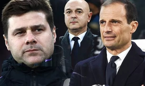 Tottenham plot Massimiliano Allegri swap as Juventus chase Mauricio Pochettino - EXCLUSIVE