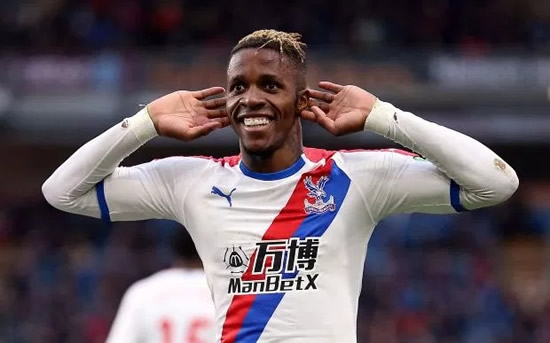 PALS APART Arsenal line up Wilfried Zaha transfer swoop but only want to pay £40m while Palace demand £80m