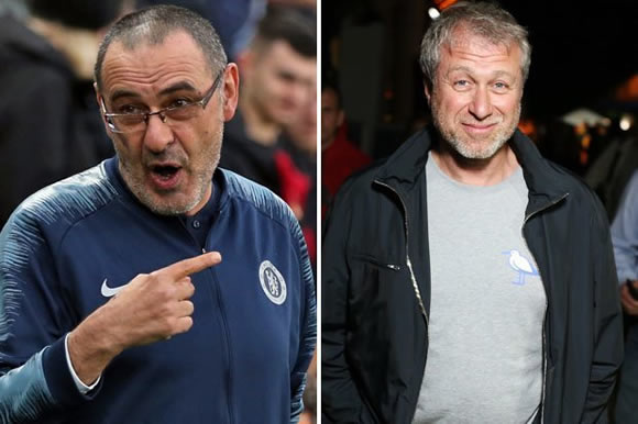 Chelsea boss Maurizio Sarri tells Roman Abramovich to SACK him because of one thing