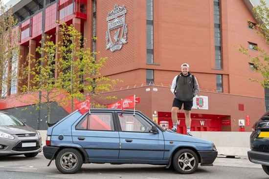 Liverpool fan buys car for £40 to avoid heavy Madrid flight prices for Champions League