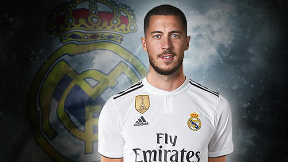 Official: Hazard joins Real Madrid on five-year deal