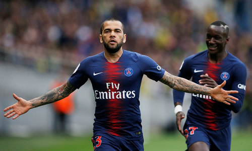 Dani Alves confirms Paris Saint-Germain exit