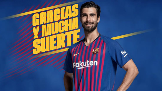 Official: Barcelona sell Andre Gomes to Everton for 25 million euros