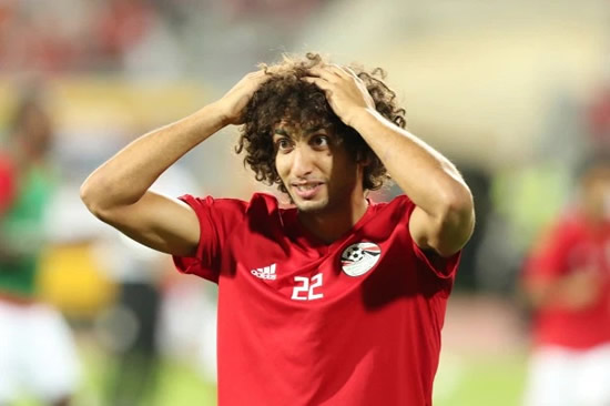 Egypt striker Amr Warda kicked out of AFCON squad after 'sending aggressive and inappropriate sexual messages' to Instagram model Merhan Keller and others