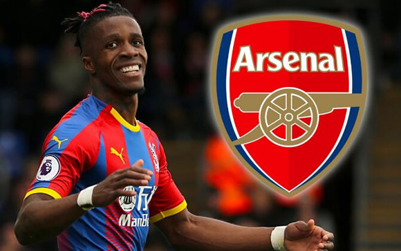 Zaha tells Crystal Palace he wants Arsenal transfer with Gunners to make first offer despite £80m valuation