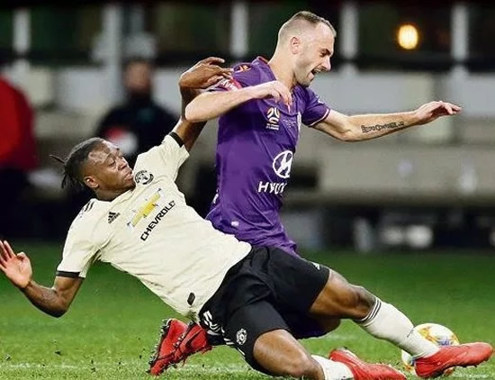 Man Utd star Aaron Wan-Bissaka nicknamed The Spider – and looks like a hero in the making