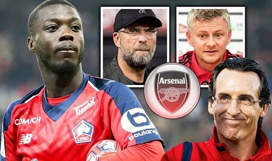 What Arsenal have offered Nicolas Pepe as Gunners beat Man Utd and Liverpool to target