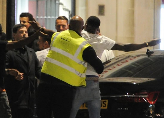 Crystal Palace star Connor Wickham in late night scuffle outside trendy West End club Tape