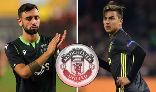 Man Utd rule themselves out of Bruno Fernandes transfer after pulling Paulo Dybala plug