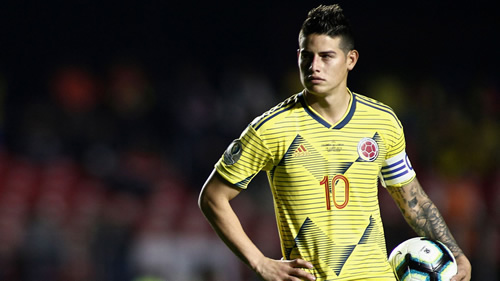 James Rodriguez's move to Napoli goes cold