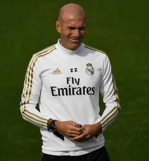 I'M ZIN CONTROL Zinedine Zidane insists he is ‘not bothered’ about Jose Mourinho being linked to Real Madrid manager job