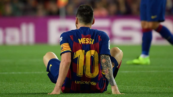 Barcelona issue update on Messi adductor injury