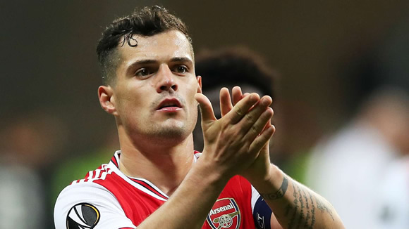 Emery confirms Xhaka as Arsenal captain as leadership group revealed