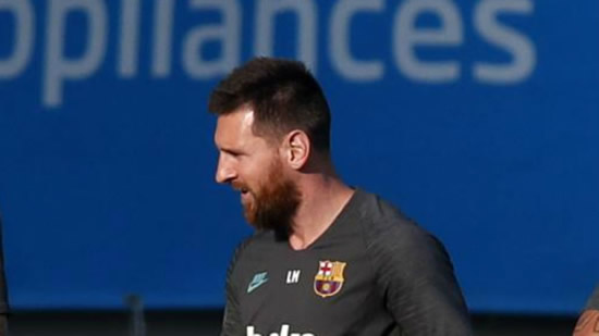 Messi and Dembele included in squad for Inter match
