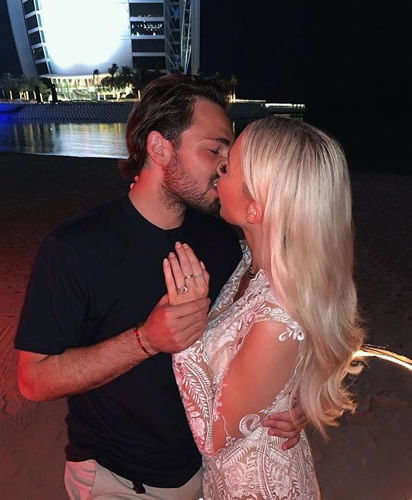 Love Island's Olivia Attwood engaged to footballer boyfriend Bradley Dack