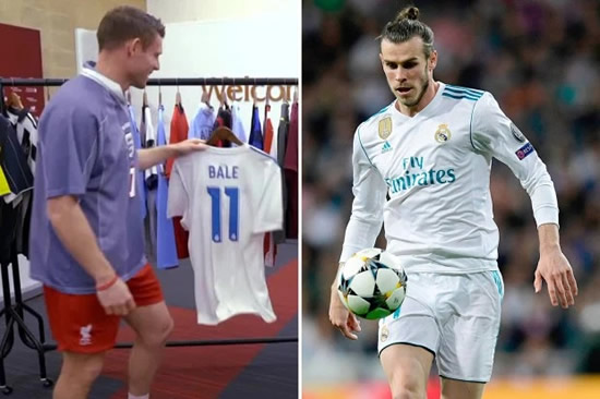 Milner went on holiday to escape Champions League heartbreak in 2018… but bumped into Real Madrid goalscorer Gareth Bale on the local golf course