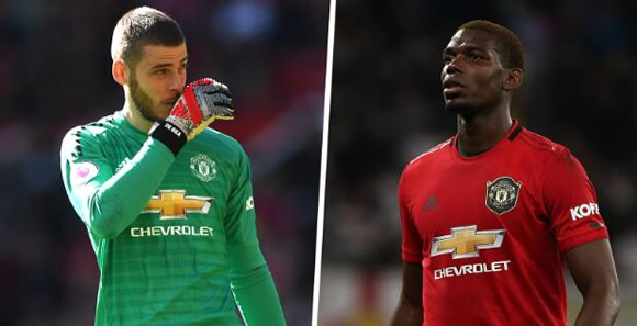 Man Utd stars Pogba and De Gea ruled out of Liverpool clash, Solskjaer confirms