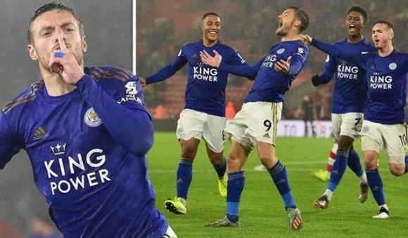Jamie Vardy admits Leicester wanted 10-0 win as Foxes equal record with Southampton rout