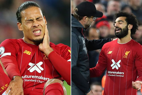 Liverpool boss Jurgen Klopp delivers Virgil van Dijk and Mo Salah injury updates