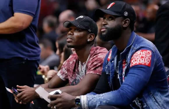 Paul Pogba raises hopes he will be fit for Man Utd soon in gym workout before court side outing at Miami Heat game