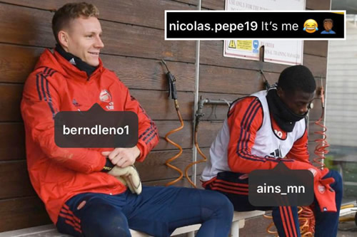 Arsenal star Nicolas Pepe calls out Gunners after social media gaffe sees him tagged as Ainsley Maitland-Niles