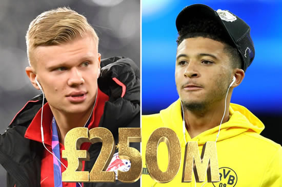 OLE LOLLY Man Utd boss Solskjaer will be handed £250MILLION to rebuild club – with Sancho and Haaland top of his shopping list