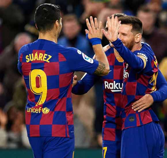 Barcelona 4-1 Deportivo Alaves: Messi ends 2019 with 50 goals as Barca cruise