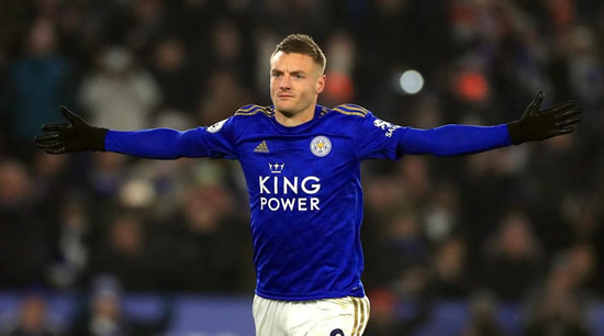 Jamie Vardy: Leicester deserve their position in the table