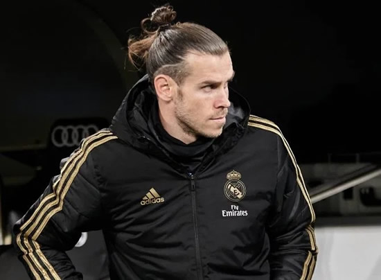 BALED OUT Gareth Bale pictured leaving shock Real Madrid defeat early with his side trailing 4-1 in the Copa del Rey quarter-final