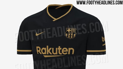 Back in black: Is this Barcelona's 2020/21 away kit?