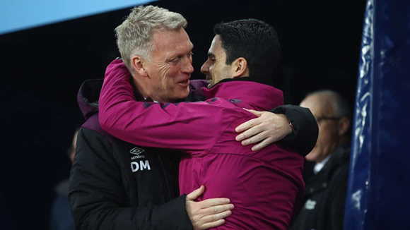 Arteta accepted Arsenal job after taking advice from Moyes