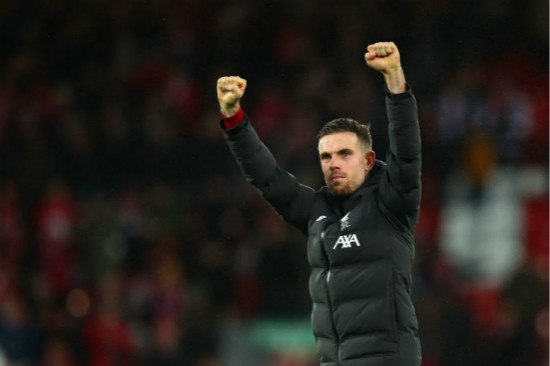 Jordan Henderson expected to return for Liverpool's meeting with Atletico Madrid