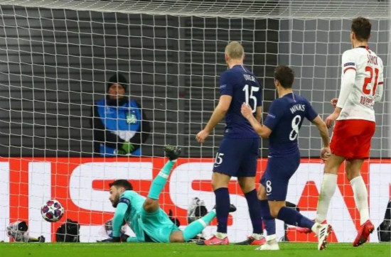 Hugo Lloris blasted on Twitter for TWO early howlers in Tottenham's crunch Champions League clash at RB Leipzig