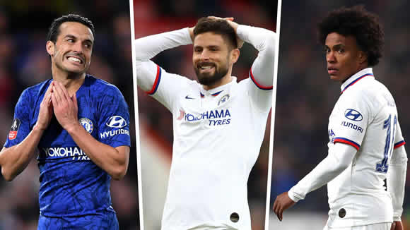 Pedro, Giroud and Willian have kickstarted Chelsea's season but all three could leave this summer