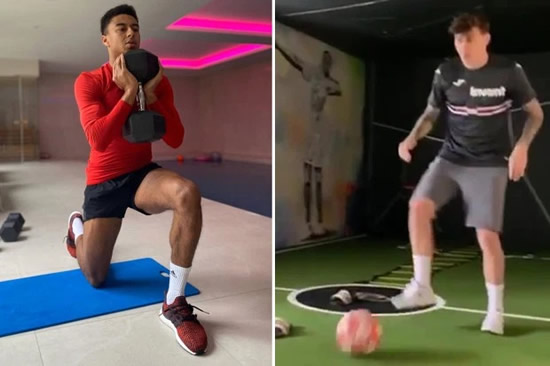 DAILY GRIND Man Utd stars getting daily fitness plans from Solskjaer and coaches through WhatsApp during coronavirus lockdown