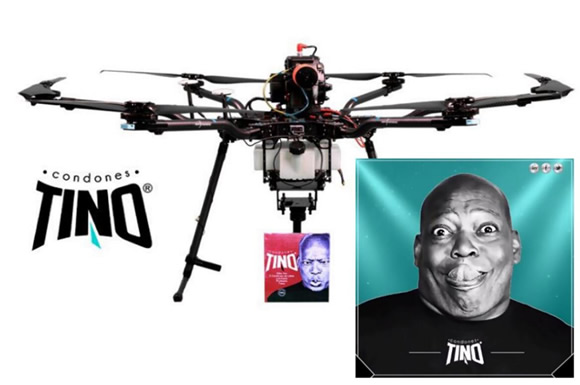 Newcastle legend Asprilla helps coronavirus fight by delivering condoms via DRONE after pledging to supply 3.5m rubbers