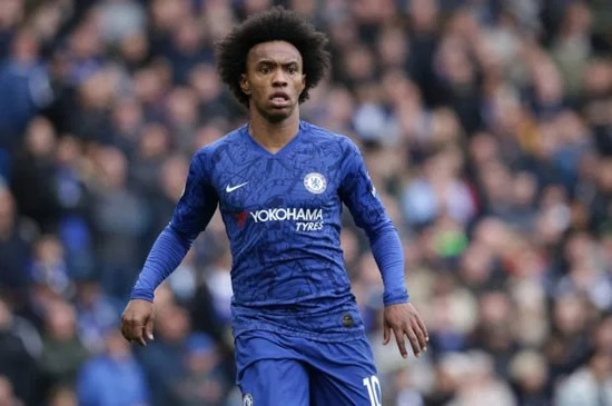 Arsenal offered Chelsea star Willian as Aubameyang replacement – with Gunners almost certain to cash in while they can