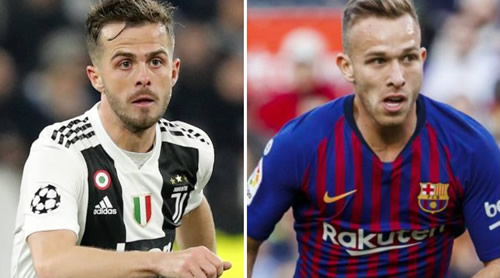 Juventus sporting director: We're speaking about a Arthur-Pjanic swap with Barcelona