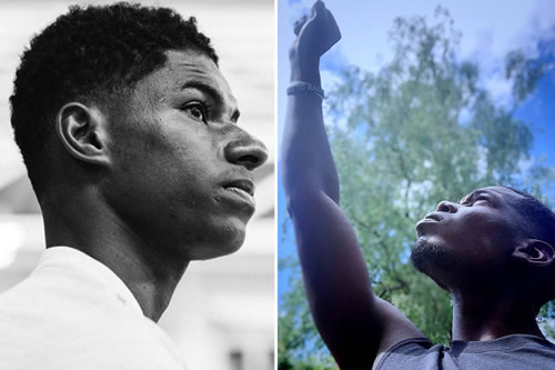 Man Utd stars Paul Pogba and Marcus Rashford share moving anti-racism messages in wake of George Floyd’s death