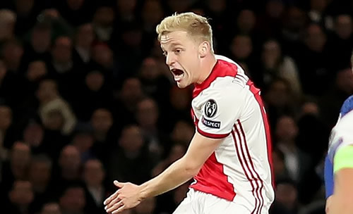 Van der Sar insists Ajax not selling van de Beek, Onana for reduced fees