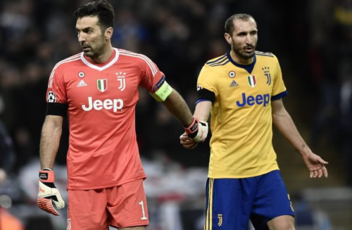 Gianluigi Buffon signs new one-year deal with Juventus aged 42 to take keeper into 20th season along with Chiellini